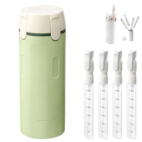 rotatable travel dispenser 4 in 1 Leakproof Travel Bottles 30ML Refillable Toiletry Containers Portable Liquid Dispenser for Travel Essentials