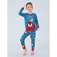 thumbnail image 5 of Christmas Pajamas for Family PJS Matching Sets Cotton Two Piece Pajamas Sets Top and Pants Funny Prints Sleepwear, 5 of 10