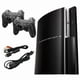 thumbnail image 2 of Sony PlayStation 3 PS3 Fat 80GB Refurbished Console Bundle with 2 RetroFam Controllers & NHL 10 Game, 2 of 6