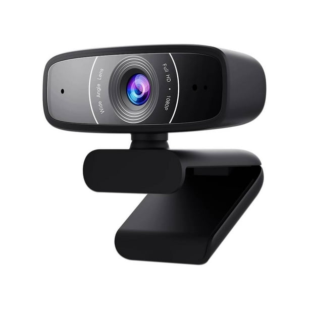 Cámara Web Asus Webcam C3, Full HD 1920 x 1080p , 30 fps, USB. Asus 90YH0340-B2UA00