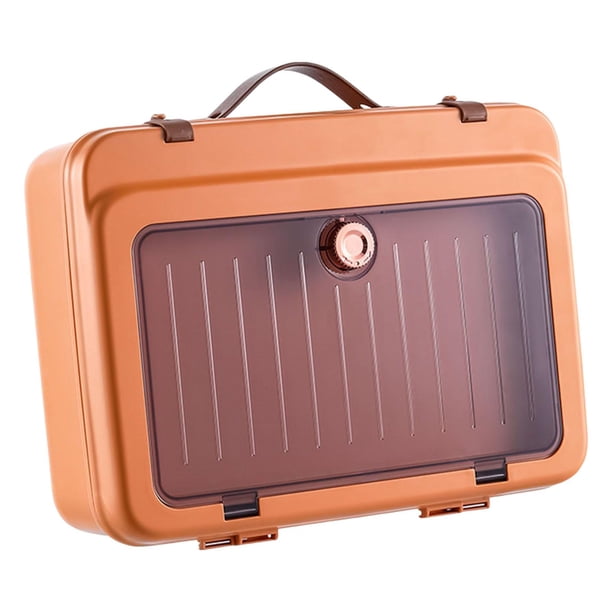 Bolsa organizadora de archivos Gloria caja de almacenamiento multifuncional Naranja