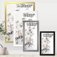 thumbnail image 4 of Designart 'Vintage Black and White Bamboo III' Traditional Framed Art Print, 4 of 4