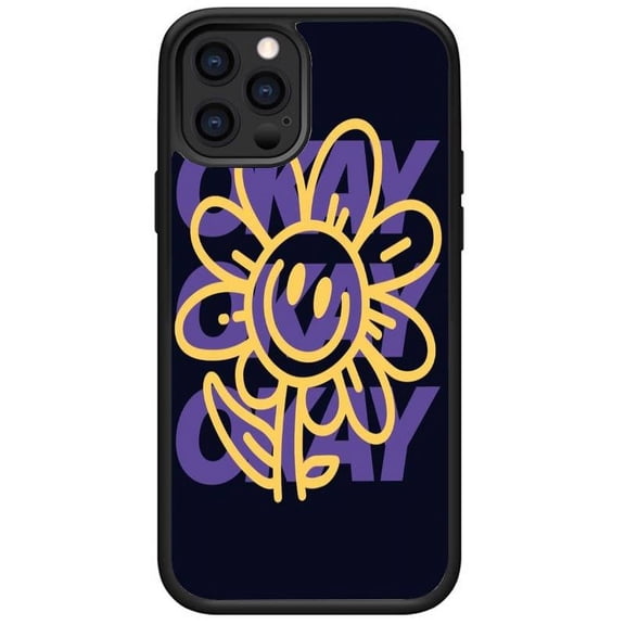 Compatible with iPhone 11 Pro case Soft TPU Glossy Flower Pattern Phone Case for Women and Girls