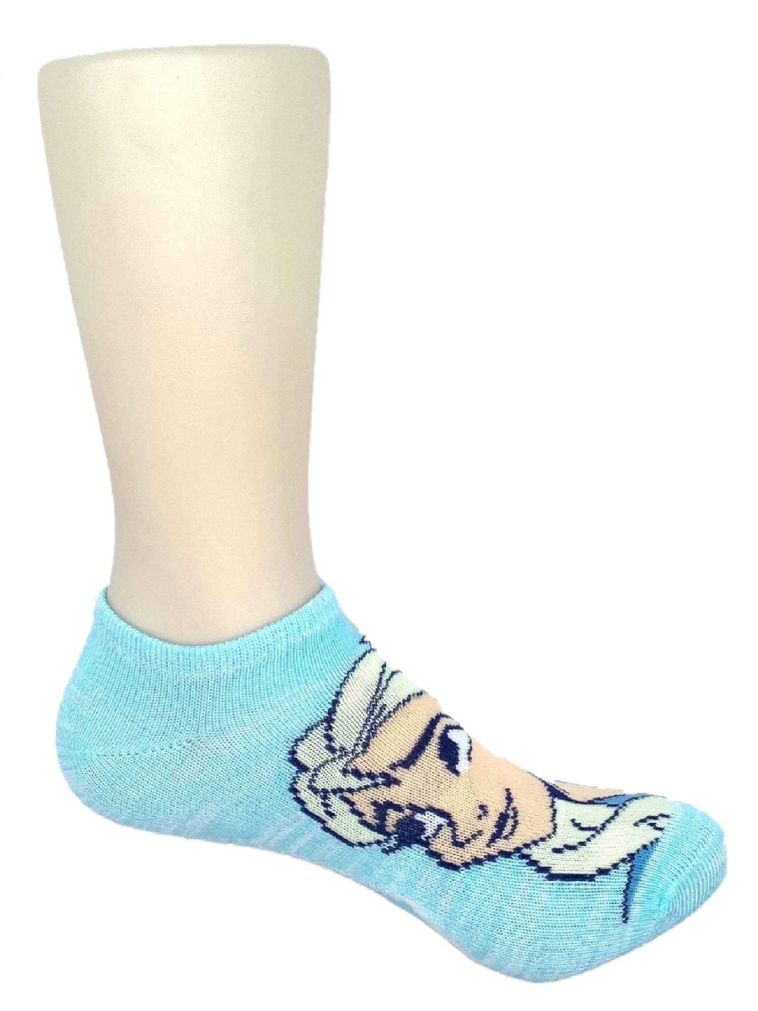 Frozen 2, Girls No-Show Socks, 6-Pack, Sizes S-L