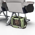 thumbnail image 4 of Transportín para mascotas Henkelion para gatos y perros de hasta 7 kg, color verde, 4 of 8