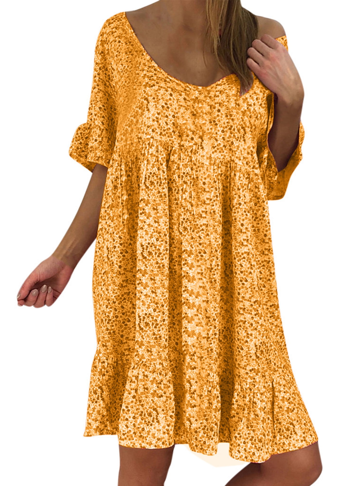 ladies short sleeve dresses