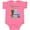 Hot Pink, variant on Inktastic I Want a Hippopotamus for Christmas Boys or Girls Baby Bodysuit