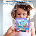 thumbnail image 3 of Juguetes Libro Avanzado Fiudx, Plegable magnético, Tres En uno, Educación Temprana E Inteligencia Para niños, 3 of 5