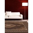 thumbnail image 1 of Tapis Classic Mahee brun polypropylène 5'5" x 7'9", 1 of 4
