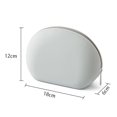 thumbnail image 2 of Silicone Cosmetic Bag Large Capacity Waterproof Makeup Bag Toiletry Storage Bag, 2 of 10