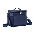 thumbnail image 4 of Bolsa de almuerzo aislada Injueey tamaño Ligero color Azul marino, 4 of 6