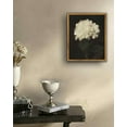 thumbnail image 5 of Drsoum Framed Classical Canvas Wall Art Oil Painting Vintage The white Hydrangeas Decor for Bathroom Bedroom Living Room - 8x10in Natural Framed, 5 of 7