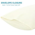 thumbnail image 6 of Unique Bargains 2-Piece Microfiber Body Pillow Covers, 20" x 60", Beige, 6 of 8