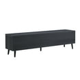 thumbnail image 2 of Manhattan Comfort Jodie TV Stand made from Engineered Wood in Charcoal Gray, 2 of 5