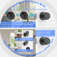 thumbnail image 5 of 5-in-1 Smart Door Knob,Gavdhe Keyless Smart Door Lock Smart Deadbolt with App Control & Fingerprint & 2 Keys,Smart Fingerprint Door Knob, Keyless Entry for Home, Office, Garage & Apartment - Black, 5 of 8