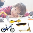 thumbnail image 4 of Set Mini Finger Sports Set Skateboards Bikes Board Swate Board Toy Toy Fun Bike Scooter pour Kids Party Favors, 4 of 7