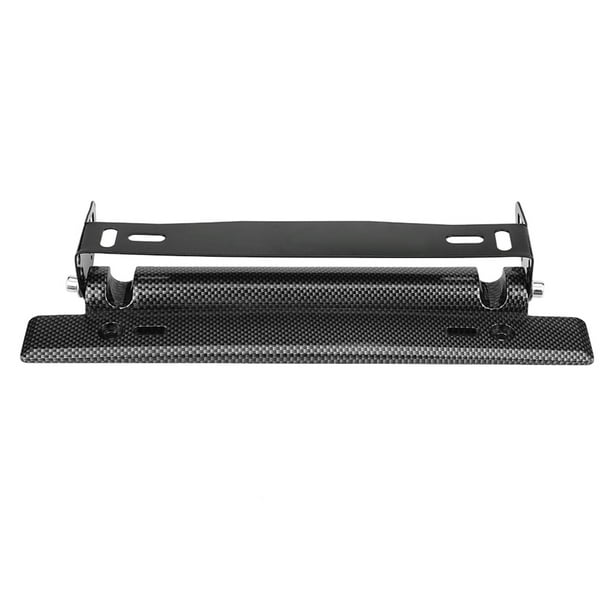 Soporte para marco de matrícula de coche, soporte universal ajustable para matrícula de coche, marco de matrícula impermeable, diseño personalizado