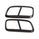 thumbnail image 1 of Black Stainless Steel Pipe Throat Exhaust Outputs Tail Frame Trim Cover for XC90 Exterior Accessories, 2Pcs, 1 of 5