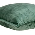thumbnail image 6 of Parkland Collection Agua Green Solid Quilted Throw Pillow, 6 of 7