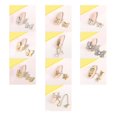 thumbnail image 2 of 10PCS Nail Charm Fashion Butterfly Chain Nail Gem Nail Rhinestone Nail Jewelry, 2 of 7