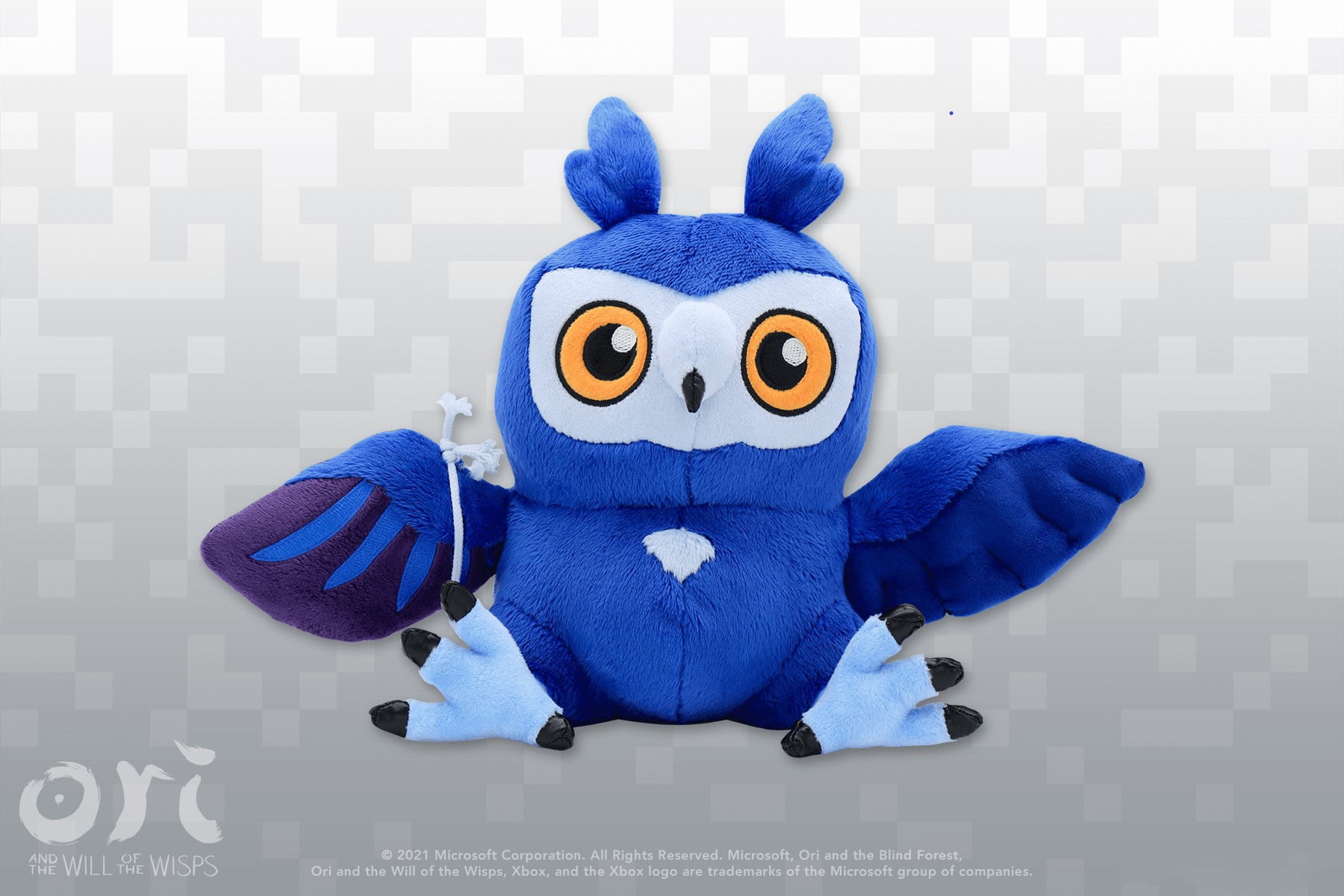 Stuffed Animal Peluche Ori And The Blind Forest Ori Ku Plush Ori