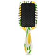 thumbnail image 2 of Watercolor Lemon Hair Brush Detangler Brush with Nylon Bristle for Thick Curly Thin Long Short Wet or Dry Hair Adds Shine and Makes Hair Health Paddle Hairbrush for Women Men, 2 of 6
