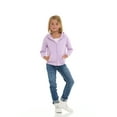 thumbnail image 6 of Cudlie 2-Pack Toddler Zip-Up Hoodies for Boys and Girls – Colorful Cotton Blend Sweatshirts with Pockets – Durable Machine Washable Kids Jacket - Seashell Pink, Fair Orchid - Size 3T, 6 of 11