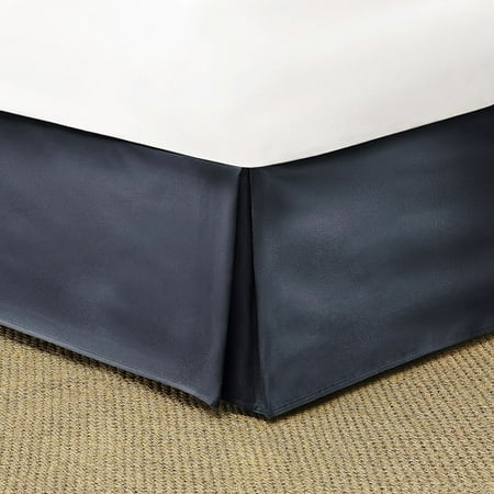 Mainstays Microfiber Bed Skirt, Grey