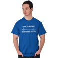 thumbnail image 5 of For A Second Bored Me EKG Humor Men's Graphic T Shirt Tees Brisco Brands S, 5 of 6