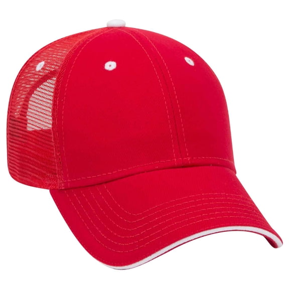 OTTO CAP 6 Panel Low Profile Mesh Back Trucker Hat
