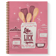 Gotcha Covered Softcover Lick The Spoon Writing Notebooks and Sketch Books, 8.5 in x 11 in, 120 Pages