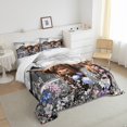 thumbnail image 4 of Highland Cow Bedding Set ,Garden Windmill Decor Quilt Country Lodge Cabin Comforter Set Western Animal Farm House Cottage Twin Duvet Insert,Flowers Rustic Home Decor Farmhouse Decor, 4 of 5