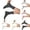 Pink 1PCS & White 1PCS & Yellow 1PCS & Light Gray 1PCS & Dark Gray 1PCS, variant on jiaxiM 5 Pairs Womens Socks Casual Calf Crew Socks Cotton Comfortable and Lightweight Socks