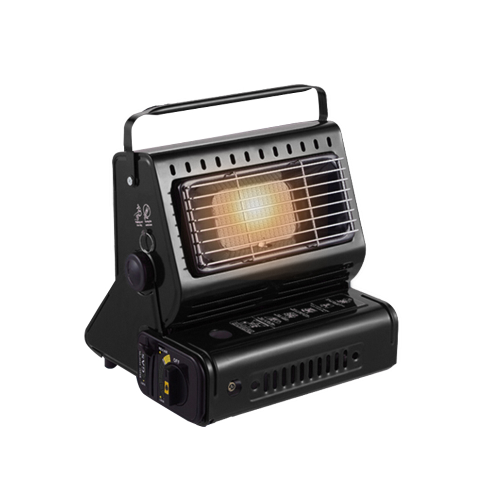 Outdoor Gas Heater Dualuse Portable Iron Stove Heater for Camping