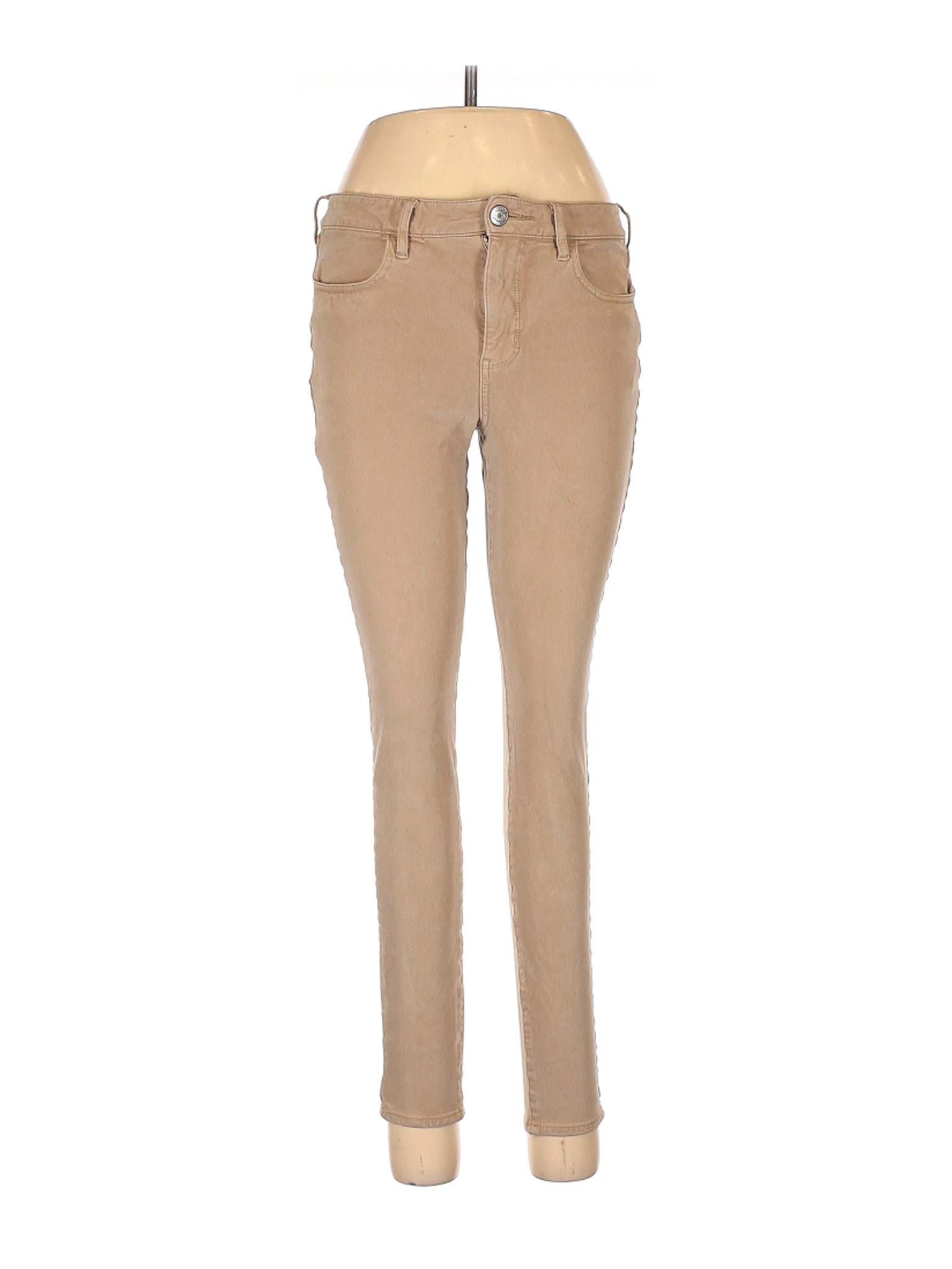 khaki jeans women's american eagle
