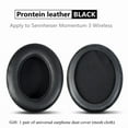thumbnail image 4 of Replacement ear pads lambskin Earpad cushions For SENNHEISER MOMENTUM 3 3.0 Wireless on ear Headphone, 4 of 21