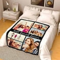 thumbnail image 5 of Personalized Blankets and Throws Photo Blanket Customized Using My Own Photos Customized Blanket Collage Blanket Customized Blankets, 5 of 5