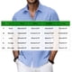 thumbnail image 3 of Ceisia Men's Solid Color Short Sleeve Linen-like Shirt Breathable Summer Beach Shirt with Chest PocketWhiteS Gifts, 3 of 8