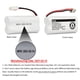 thumbnail image 2 of Baterías Ni-MH para teléfono iMah Ryme B1-3 BT162342, 2,4 V, 300 mAh, paquete de 4, 2 of 7