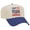 Natural/Royal, variant on Men's Patriotic Lite Performance Visor Hat - USA 250 Anniversary, Navy, Breathable Adjustable