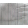 thumbnail image 4 of oneOone Georgette Viscose Turquoise Blue Fabric Pin Stripe Craft Projects Decor Fabric Printed By The Yard 42 Inch Wide, 4 of 4