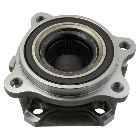 TRQ Front Wheel Bearing & Hub Assembly LH Driver or RH Passenger Side for Audi BHA64666