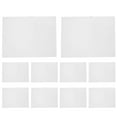 thumbnail image 1 of HINTRMENT Lot de 10 Sac de Rangement Rectangulaire pour Billets Blanc PP pour Organisation Scolaire, 1 of 7