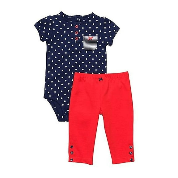Carter's Dots Bodysuit & Pants Set 3M