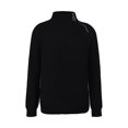 thumbnail image 2 of Gibobby Suéteres de invierno de punto Suéteres de cuello de mujer de algodón de manga larga de color de ropa personalizada (Negro, L), 2 of 5