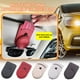 thumbnail image 4 of Xihbxyly Clip para Gafas de Coche, Almacenamiento Multifunción de Cuero, Primera Capa de Piel de Vacuno Resistente, Hebilla con Clip de Memoria, Práctico Organizador para Visera, Fácil Instalación, p, 4 of 6