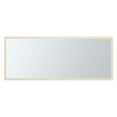 thumbnail image 2 of Fine Fixtures 60x24 Round Aluminum Bathroom Mirror with LED Lighting (Touch sensor) Anti-Fog, Warm/Cool Light Feature., 2 of 13