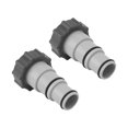 thumbnail image 3 of Adaptador de manguera de piscina de repuesto de 2 piezas, de 1,25 a 1,5 pulgadas, tipo A, para filtro de piscina., 3 of 14