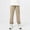 A71 Beige, variant on Kids Boys Cotton Cuffed Jogger Pants Elastic Waist Pull-on Lightweight Casual Trousers for School Play Kindergarten, 4T-13Y