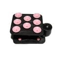 thumbnail image 1 of KAKOWELY 1PC Double-sided 8-point Suction Cup Bracket Gecko Foot Design Multicolor Suction Cup Car Phone Holder Mobile Phone Base (Random Color)3.15"X2.36"X1.97", 1 of 4
